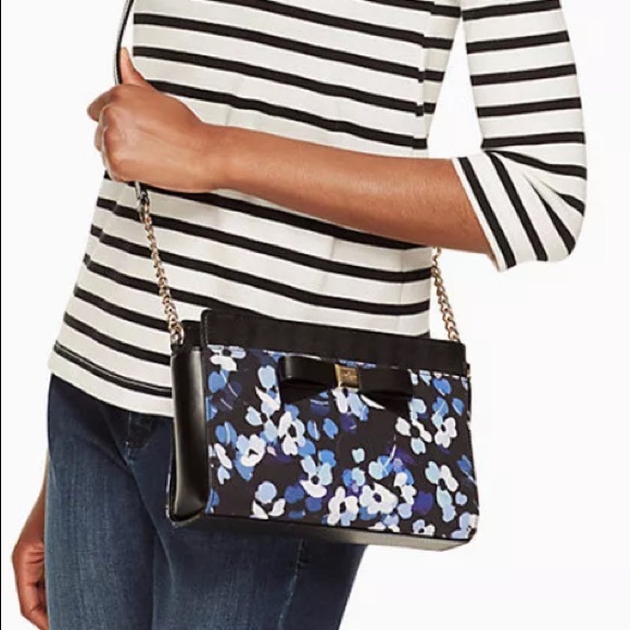 kate spade Handbags - Authentic Kate Spade Floral Crossbody . NWT